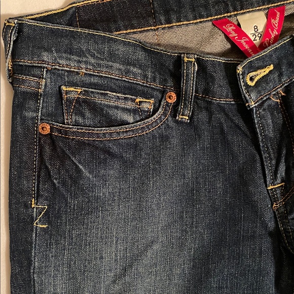 Lucky Brand NWOT Vintage Zoe Boot Cut Long Inseam Hipster Wash Size 8/29 Mexico - Picture 6 of 15